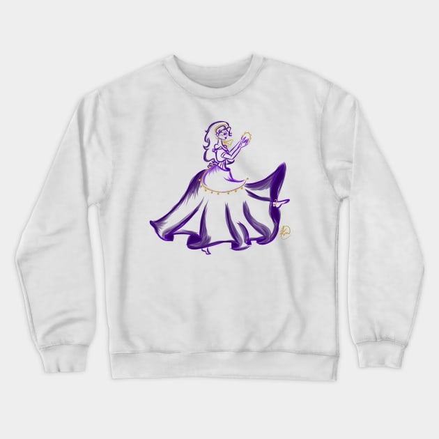 Esmeralda Crewneck Sweatshirt by Art_byKay